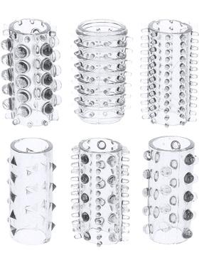 Toy Joy Power Penis Sleeve Set, transparent