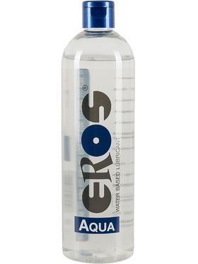 Eros Aqua Vattenbaserat Glidmedel (Flaska), 500 ml
