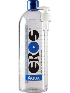 Eros Aqua Vattenbaserat Glidmedel (Flaska), 1000 ml