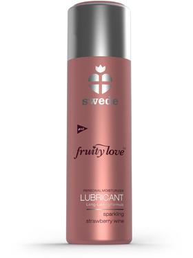 Swede Fruity Love Sparkling Strawberry Wine, Glidmedel, 100 ml