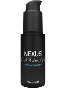 Nexus Anal Relax Gel, Water Based Lubricant, 50 ml