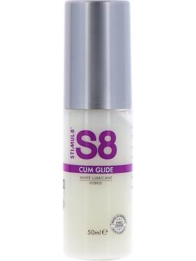 Stimul8 S8 Cum Glide, White Hybrid Lubricant, 50 ml
