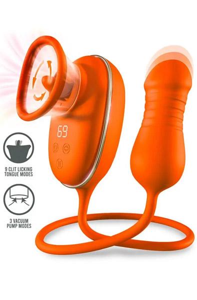 Lizer Tongue Stimulator, Vacuum Pump & Thrusting Egg