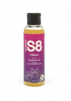 S8 Massage Oil Omani Lime & Spicy Ginger 125 ml